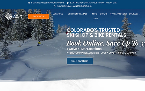 Charter Sports Ski, Snowboard & Bike Rentals