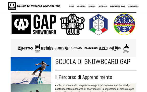 Gap Scuola Italiana Snowboard