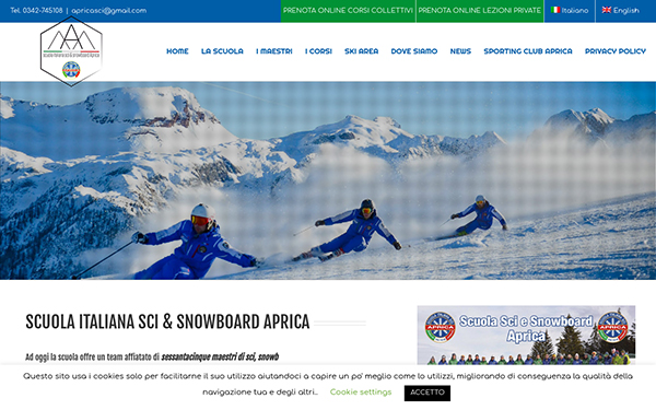 Italian Ski & Snowboard School Aprica