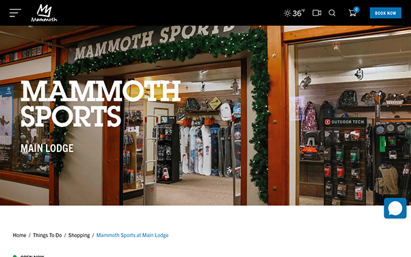 Mammoth Sports - Main Lodge