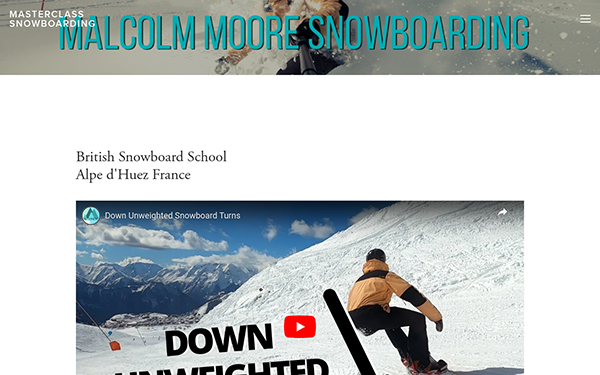 Masterclass Snowboarding