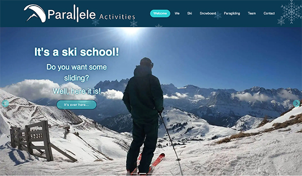 Parallèle Activities - Ski Snowboard Paragliding