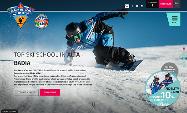 Ski & Snowboard School Dolomites Armentarola - Ski rental