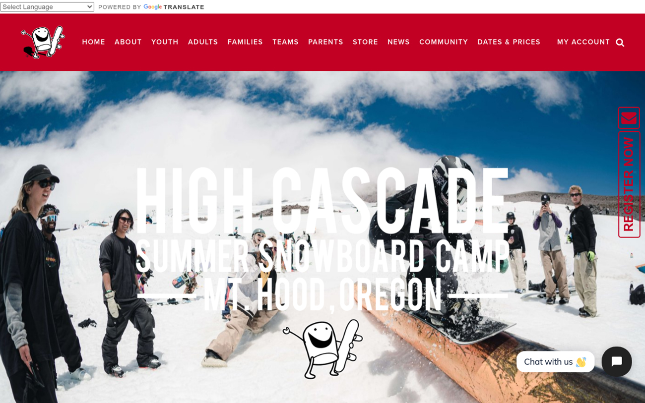 High Cascade Snowboard Camp