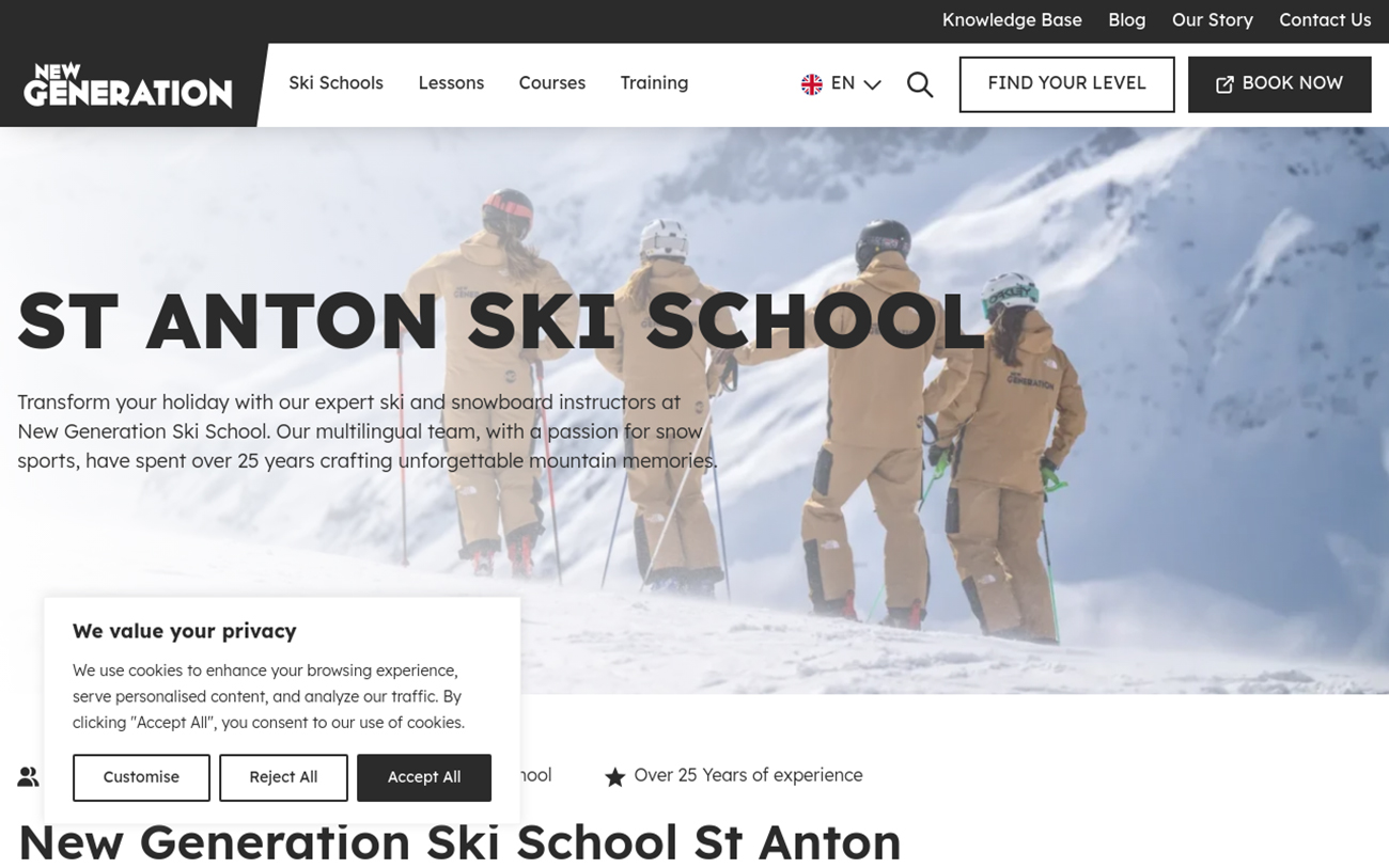 New Generation Ski & Snowboard School - St Anton