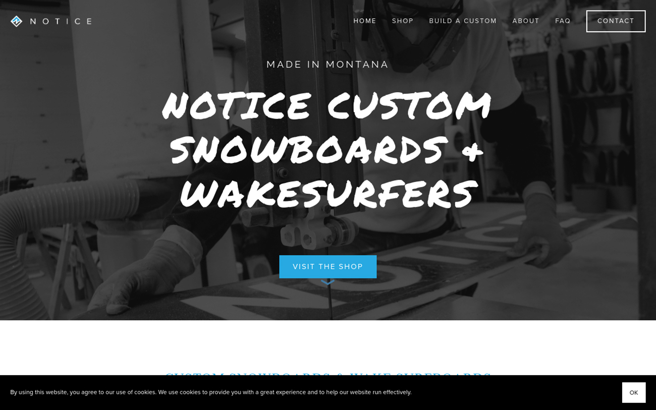 Notice Custom Boards