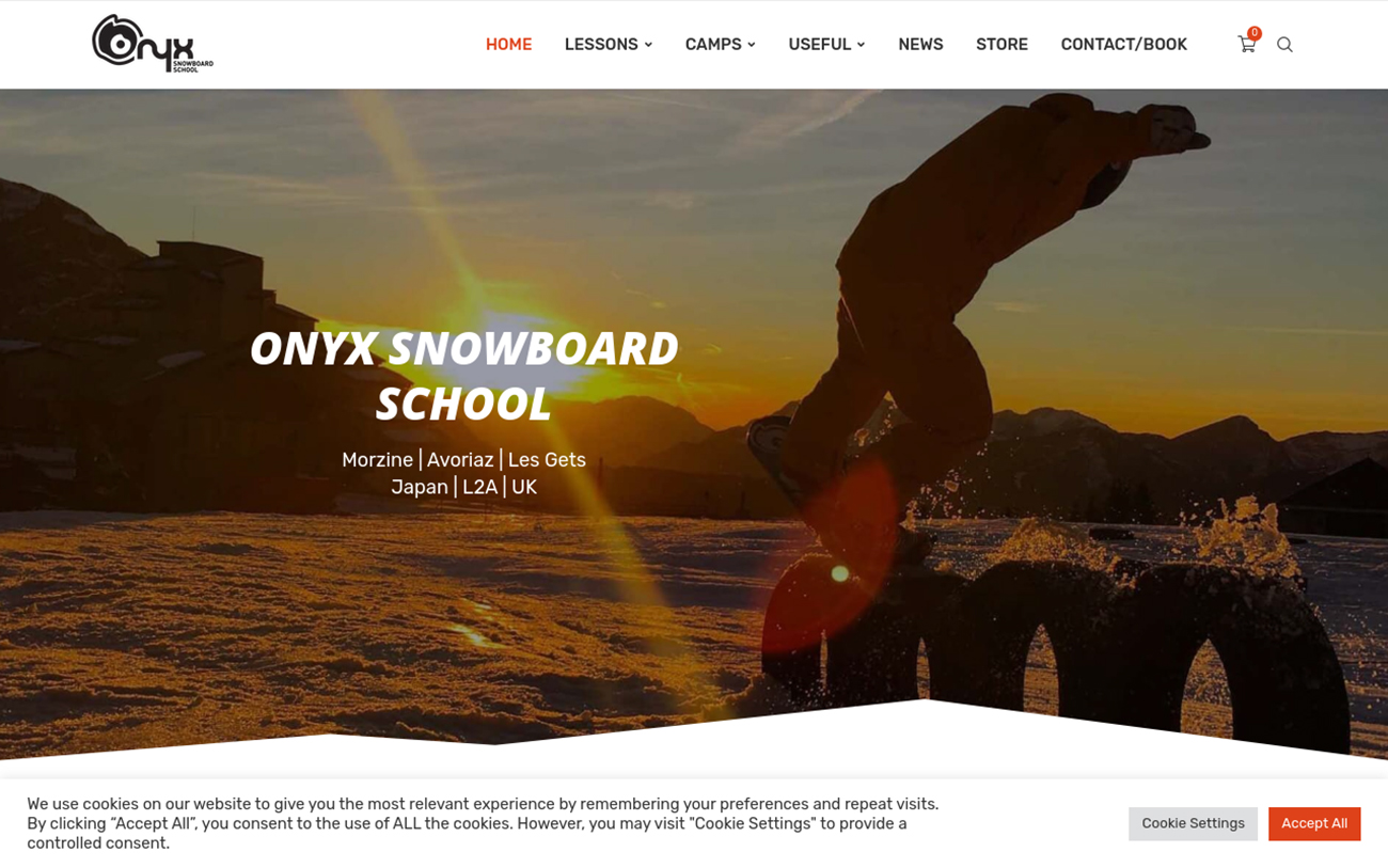 Onyx Snowboard School